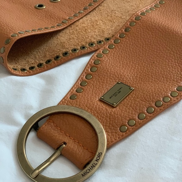 Michael Kors Genuine Leather Belt - Picture 6 of 6